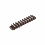 Cinch Connectors Barrier Strip, 9 Contact, 9.53mm Pitch, 2 Row, 15A, 250 V ac