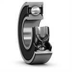 SKF 6000-2RSL Single Row Deep Groove Ball Bearing- Both Sides Sealed 10mm I.D, 26mm O.D