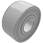 SKF 63003-2RS1 Single Row Deep Groove Ball Bearing- Both Sides Sealed 17mm I.D, 35mm O.D