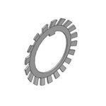 SKF Lock Washer 50x62x1.25mm For Use With Lock Nut, MB 8