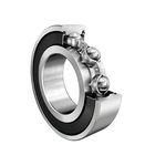 FAG 6016-2RSR-C3 Single Row Deep Groove Ball Bearing- Both Sides Sealed 80mm I.D, 125mm O.D