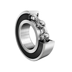 FAG 6215-2RSR Single Row Deep Groove Ball Bearing- Both Sides Sealed 75mm I.D, 130mm O.D