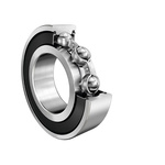 FAG 62207-A-2RSR Single Row Deep Groove Ball Bearing- Both Sides Sealed 35mm I.D, 72mm O.D