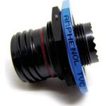 Amphenol Limited, D38999 Threaded Entry 6 Way Jam Nut MIL Spec Circular Connector Receptacle, Socket Contacts,Shell