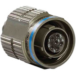Amphenol Aerospace, III 6 Way Connector Plug, Pin Contacts,Shell Size A, MIL-DTL-38999