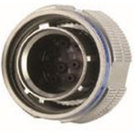 Amphenol Limited, D38999 Threaded Entry 2 Way Cable Mount MIL Spec Circular Connector Plug, Pin Contacts,Shell Size