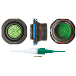 Souriau, 8D 79 Way Panel Mount MIL Spec Circular Connector Receptacle, Pin Contacts,Shell Size 21, Screw Coupling,