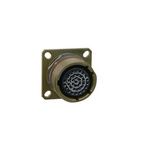 Amphenol Limited 3 Way Circular Connector Receptacle, Pin Contacts