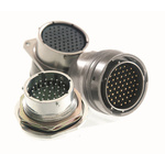 Amphenol Air LB 12 Way Circular Connector Plug, Pin Contacts