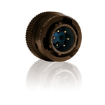 Souriau, 851 12 Way Cable Connector Receptacle, Pin Contacts,Shell Size 14, Bayonet Coupling, MIL-DTL-26482