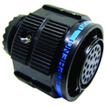 Amphenol Limited, D38999 Threaded Entry 55 Way Cable Mount MIL Spec Circular Connector Receptacle, Socket