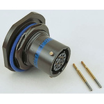 Amphenol Socapex, LJT 6 Way Cable Mount MIL Spec Circular Connector Plug, Socket Contacts,Shell Size 9, Bayonet