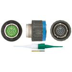 Souriau, EN3645 37 Way Cable Mount MIL Spec Circular Connector Plug, Socket Contacts,Shell Size 15, Screw Coupling,