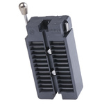 Aries Electronics 2.54mm Pitch 24 Way Through Hole DIP Test IC Socket