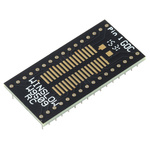 Winslow Straight Through Hole Mount 1.27 mm, 2.54 mm Pitch IC Socket Adapter, 32 Pin Female SOP to 32 Pin Male DIP