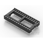 TE Connectivity 2.54mm Pitch Straight 28 Way, Through Hole Ladder IC Dip Socket, 1A
