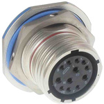 Amphenol Aerospace, III 6 Way Connector Receptacle, Pin Contacts,Shell Size A, MIL-DTL-38999