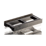 Winslow 1.77mm Pitch Vertical 42 Way, Through Hole Stamped Pin Open Frame IC Dip Socket, 10A