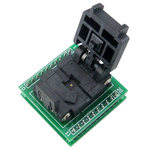 Seeit 0.5mm Pitch IC Socket Adapter, 20 Pin Female QFN to 20 Pin Male DIP