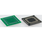 Winslow Straight Through Hole Mount 0.5 mm, 2.54 mm Pitch IC Socket Adapter, 208 Pin Female QFP to 208 Pin Female PGA