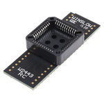 Winslow Straight Through Hole Mount 1.27 mm, 2.54 mm Pitch IC Socket Adapter, 44 Pin Female PLCC to 44 Pin Male DIP