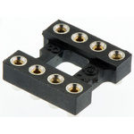 Aries Electronics 2.54mm Pitch Vertical 8 Way, SMT Open Frame IC Dip Socket, 3A
