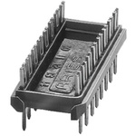 Aries Electronics 2.54mm Pitch 24 Way,Through Hole Mount IC Dip Header, Tin over Nickel, 2A