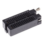 Aries Electronics 2.54mm Pitch 28 Way Through Hole DIP IC Socket