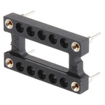 Aries Electronics 15.24mm Pitch 14 Way DIL Oscillator IC Socket