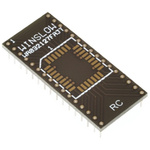 Winslow Straight Through Hole Mount 2.54mm Pitch IC Socket Adapter, 52 Pin Female PLCC to 52 Pin Male DIP