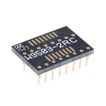 Winslow Straight Through Hole Mount 1.27 mm, 2.54 mm Pitch IC Socket Adapter, 16 Pin Female SOP to 16 Pin Male DIP