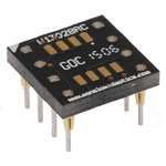 Winslow Straight Through Hole Mount 1.27 mm, 2.54 mm Pitch IC Socket Adapter, 8 Pin Female QFN to 8 Pin Male DIP
