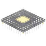 Winslow Straight Through Hole Mount 0.5 mm, 2.54 mm Pitch IC Socket Adapter, 64 Pin Female QFN to 64 Pin Male PGA