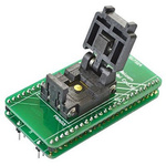 Seeit Straight SMT Mount IC Socket Adapter, 44 Pin Female DIP to 44 Pin Female MLF/QFN