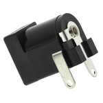 RS PRO DC Socket Rated At 1.0A, 12.0 V, PCB Mount, length 14.5mm, Nickel