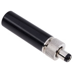 RS PRO DC Plug Rated At 5.0A, 12.0 V, Cable Mount, length 40.4mm, Nickel