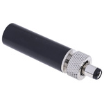 RS PRO DC Plug Rated At 5.0A, 12.0 V, Cable Mount, length 40.4mm, Nickel