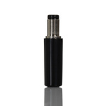 RS PRO DC Plug Rated At 5.0A, 12.0 V, Cable Mount, length 23.6mm, Nickel