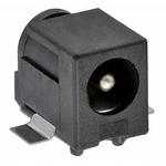 Wurth Elektronik, WR-DC Right Angle DC Socket Rated At 5.0A, 24.0 V, PCB Mount, length 9.0mm, Gold, Tin
