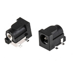RS PRO DC Socket Rated At 2.0A, 12.0 V, PCB Mount, length 8.9mm, Nickel, Tin
