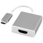 Roline Male USB C to Female HDMI A Adapter, 100mm, USB 3.1