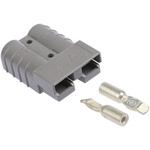 Anderson Power Products, SB50 Series Male 2 Way Battery Connector, Cable Mount, 50A, 600 V