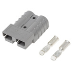 Anderson Power Products 2 Way Battery Connector, Cable Mount, 50A