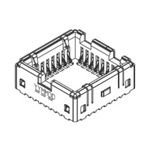 Molex 0.9mm Pitch 32 Way SMD PLCC IC Socket