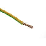 RS PRO Single Core Conduit Cable HO7V-R Conduit & Trunking Cable, 25 mm² CSA , 450 V dc, 750 V ac, Green/Yellow PVC 50m