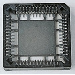 E-TEC 1.27mm Pitch 32 Way PLCC IC Socket