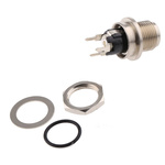 Switchcraft, L Version DC Socket Rated At 5.0A, 12.0 V, PCB Mount, length 27.0mm, Silver, IP68