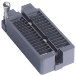 Aries Electronics 2.54mm Pitch 48 Way Through Hole DIP IC Socket