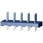TE Connectivity Male 5 Way PCB Header, Through Hole, 50 V dc