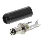 Switchcraft DC Plug Rated At 5.0A, Cable Mount, length 36mm, Tin